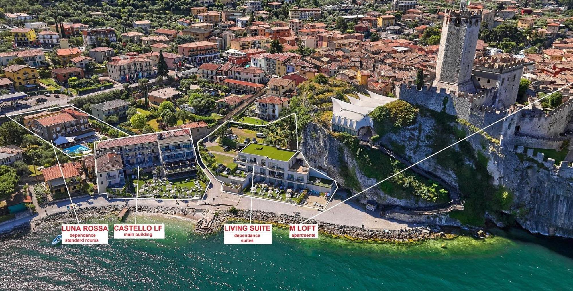 Hotel Castello Lake Front Malcesine Zewnętrze zdjęcie